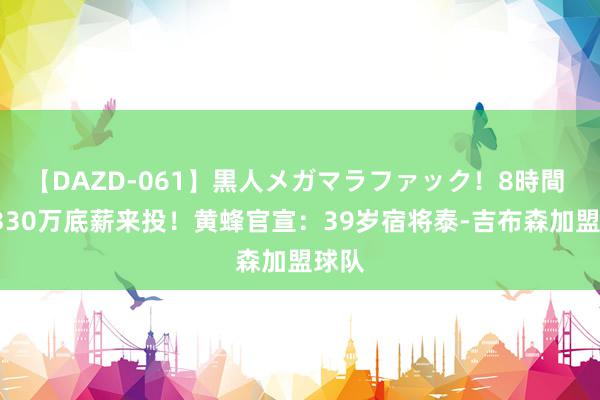 【DAZD-061】黒人メガマラファック！8時間 1年330万底薪来投！黄蜂官宣：39岁宿将泰-吉布森加盟球队