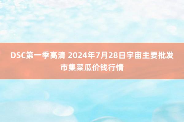 DSC第一季高清 2024年7月28日宇宙主要批发市集菜瓜价钱行情