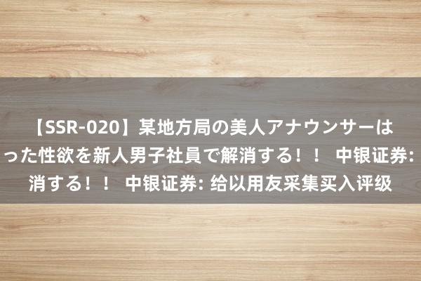 【SSR-020】某地方局の美人アナウンサーは忙し過ぎて溜まりまくった性欲を新人男子社員で解消する！！ 中银证券: 给以用友采集买入评级