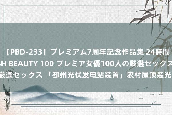 【PBD-233】プレミアム7周年記念作品集 24時間 PREMIUM STYLISH BEAUTY 100 プレミア女優100人の厳選セックス 「邳州光伏发电站装置」农村屋顶装光伏，为啥需要房产阐发？